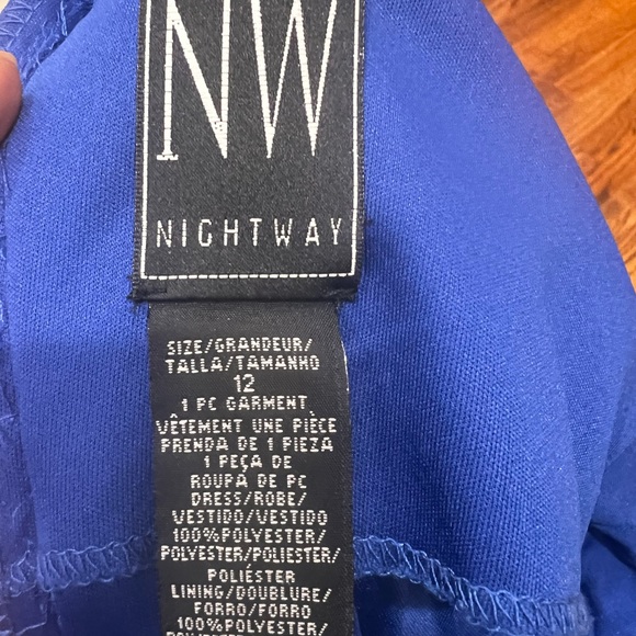 Nightway Collection Lace Gown. - Picture 5 of 5